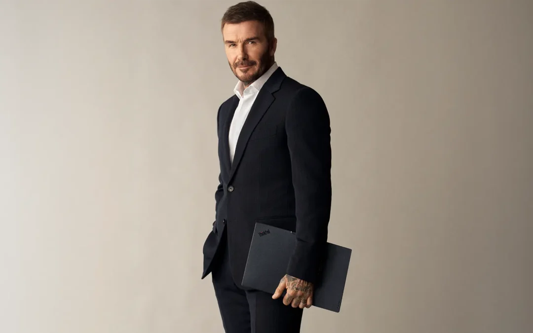 Lenovo anunció alianza global con David Beckham