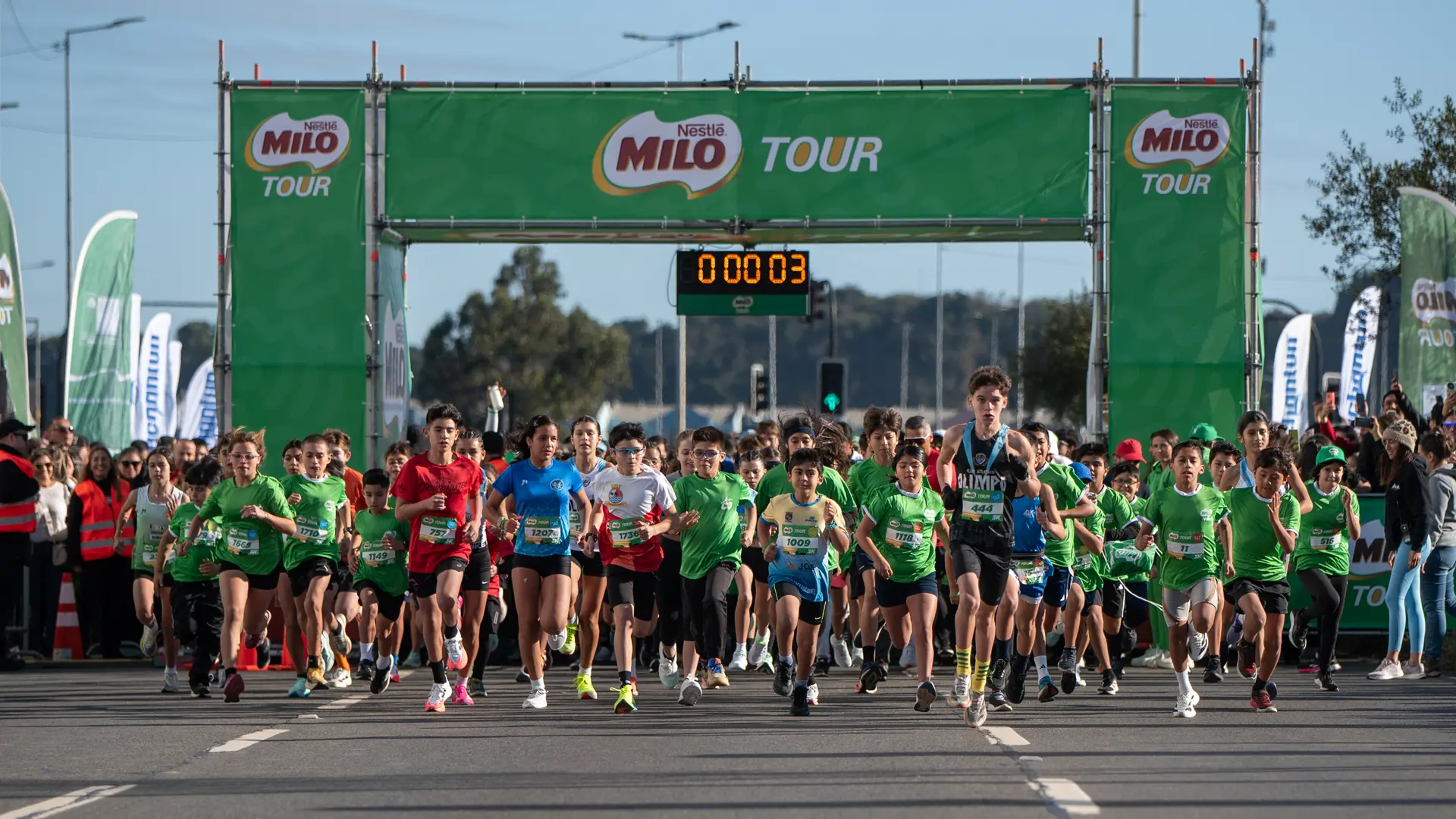 Concepción reunió a más de 12 mil personas en la Corrida Milo 2026