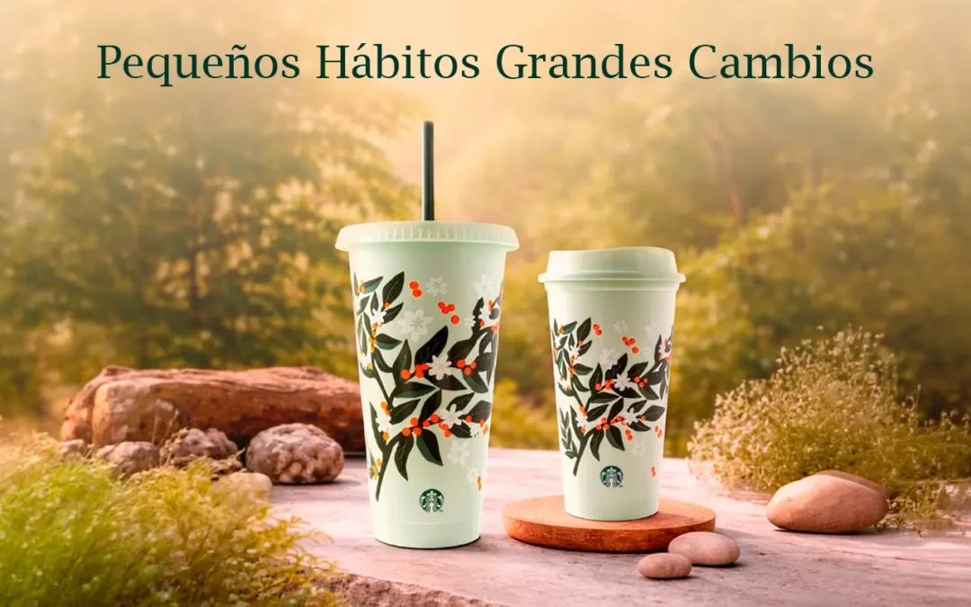 Un pequeño cambio, un gran impacto: Starbucks invita a elegir lo reutilizable en el Día de la Tierra