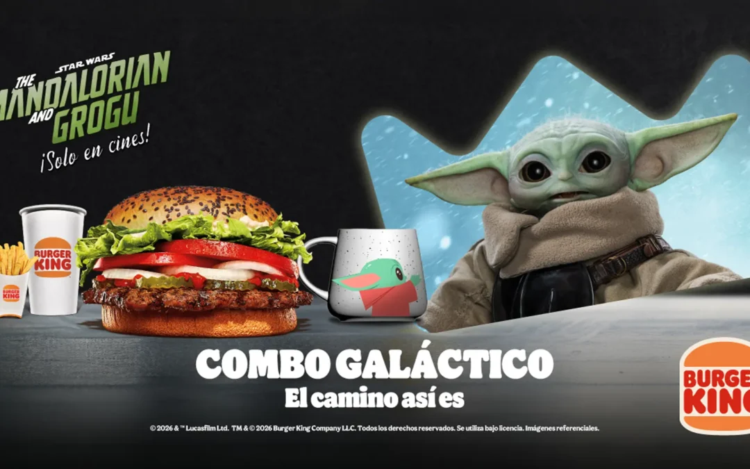 Burger King lanzó un menú de edición limitada inspirado en Star Wars: The Mandalorian and Grogu