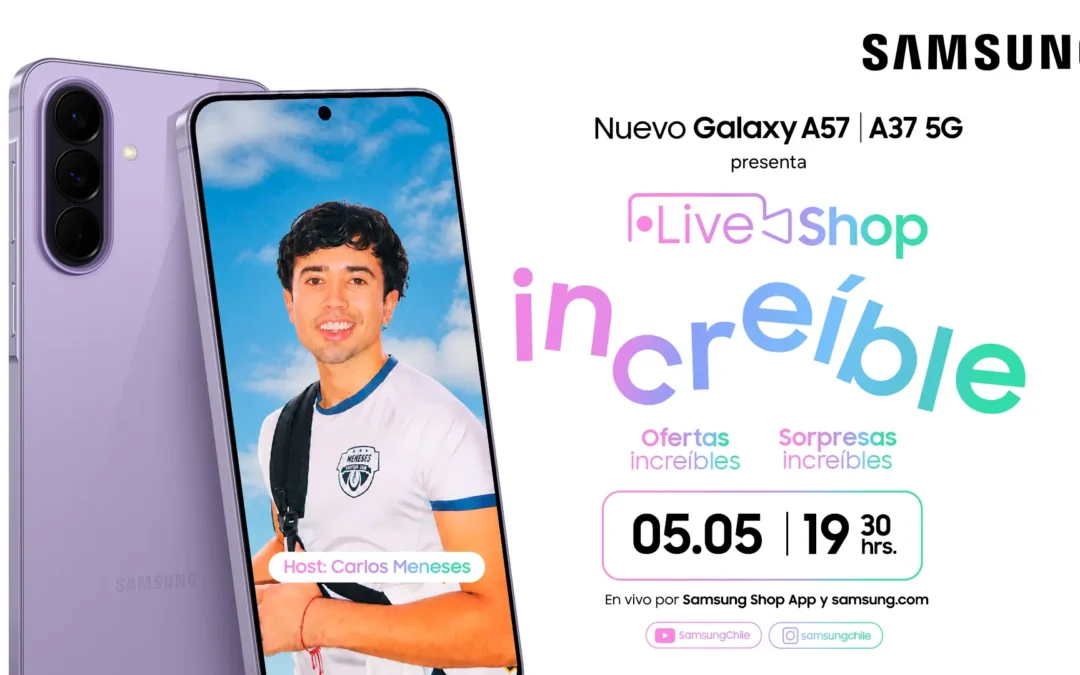 Samsung anunció livecommerce con ofertas exclusivas en Galaxy A: hasta 41% de descuento y múltiples beneficios en vivo