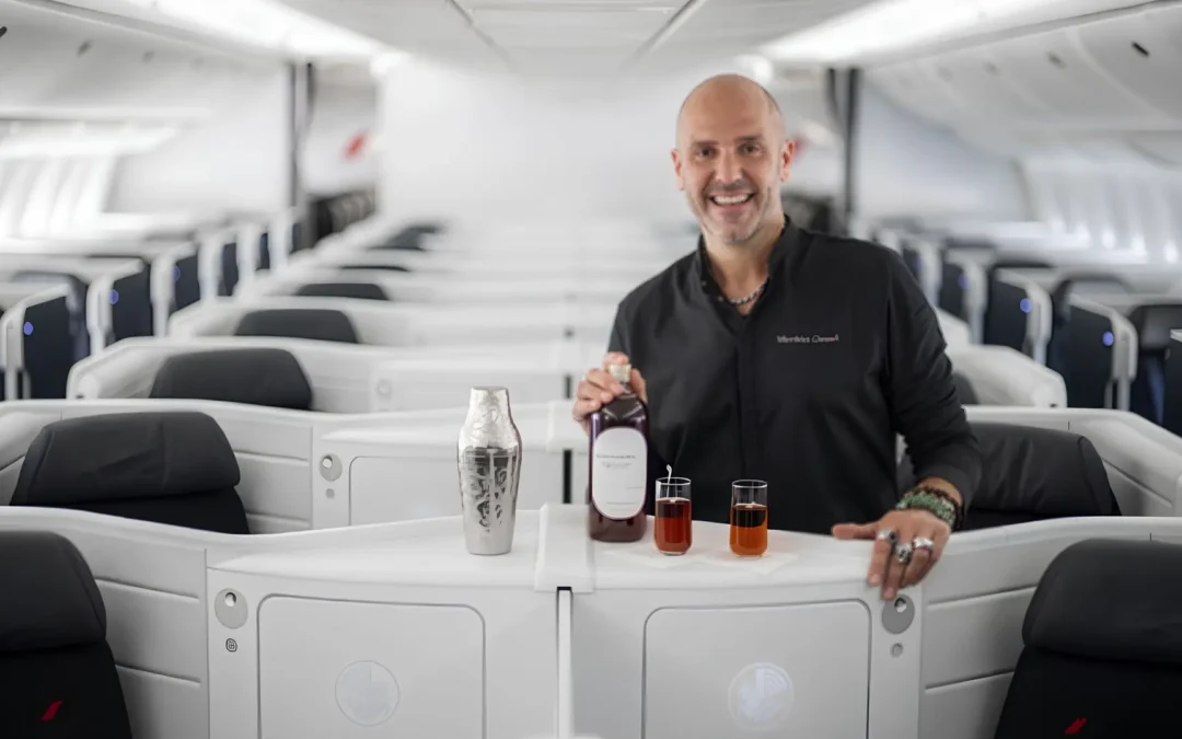 Air France presenta una nueva colección de cócteles exclusivos firmada por Matthias Giroud  