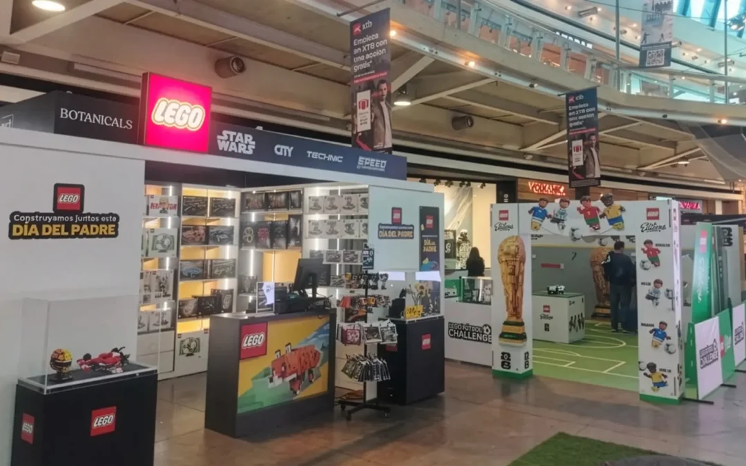 LEGO lleva la creatividad del fútbol a Fan Fest Mall Sport