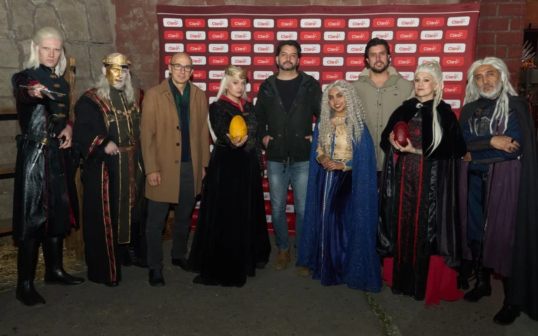 Claro realizó una avant premiere inmersiva de La Casa del Dragón en Machasa