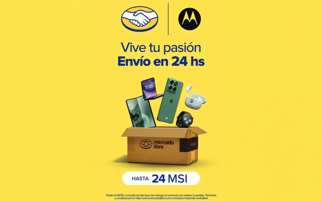 Mercado Ads y Motorola se unen en una campaña co-branded para celebrar la pasión por el deporte y la tecnología