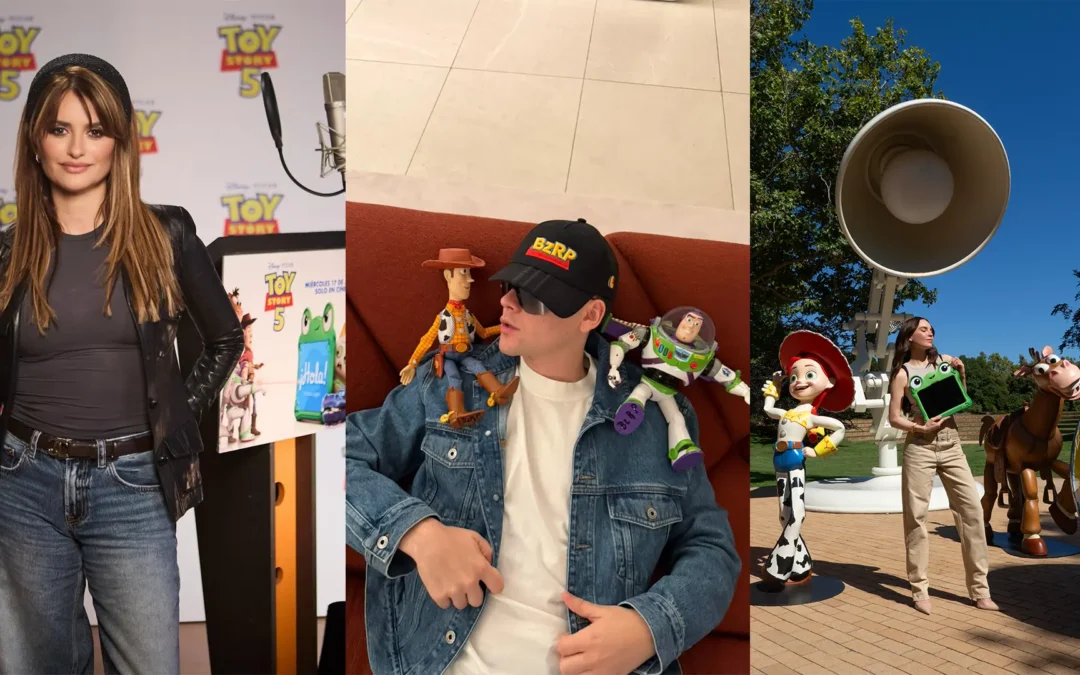 Toy Story 5 sorprende con Bizarrap, Bad Bunny, Belinda y Penélope Cruz en su elenco de voces en español