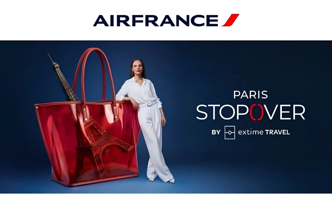 Air France y Extime Travel lanzan Paris Stopover, una nueva oportunidad para descubrir París y su región entre vuelos