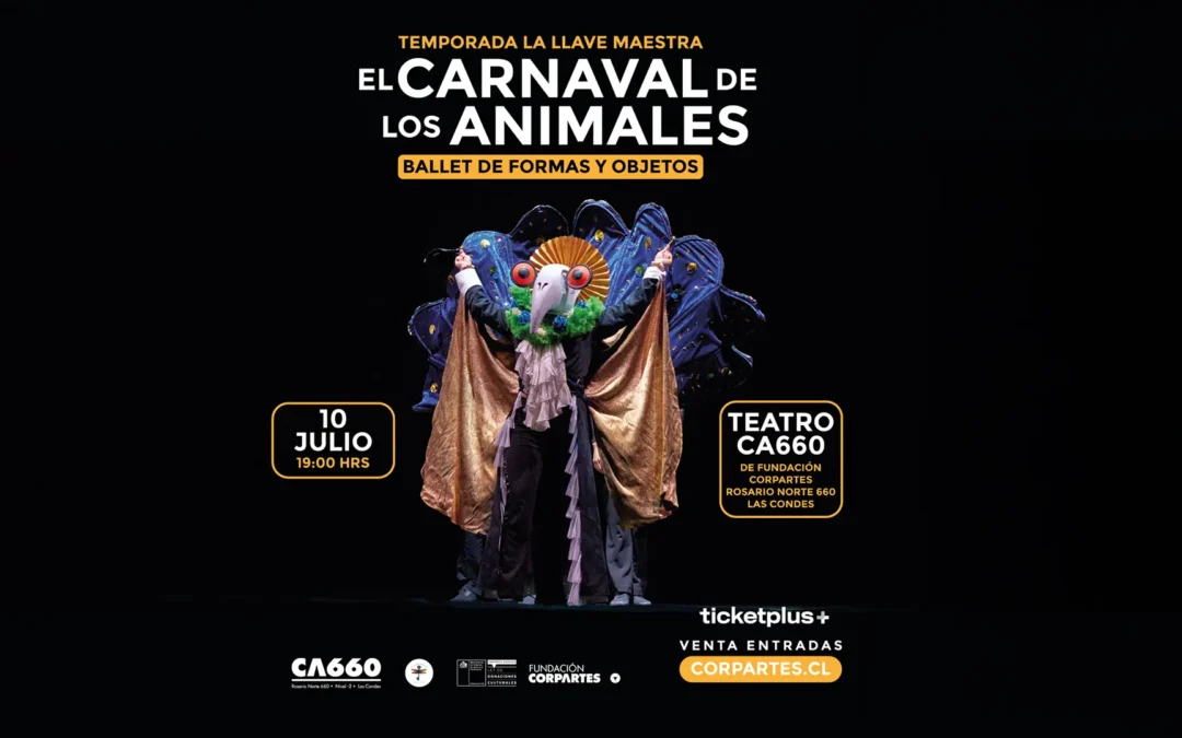 La Compañía La Llave Maestra regresa a Teatro CA660 con “El Carnaval de los Animales”