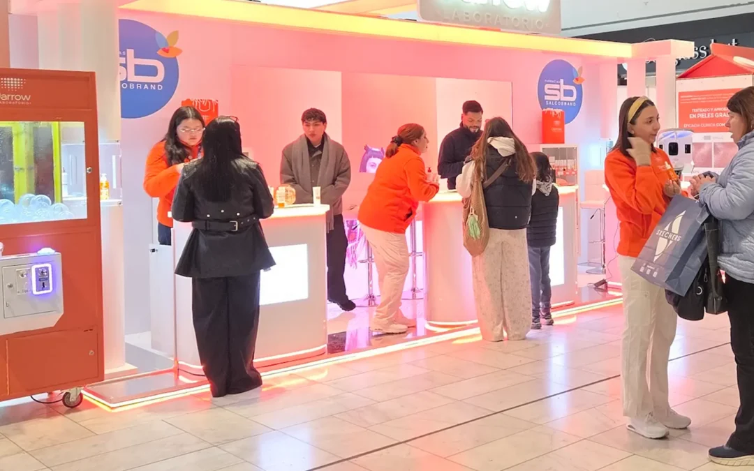 Darrow presenta su nuevo Serum Vitamina C y la línea Actine para pieles grasas en Mall Plaza Vespucio