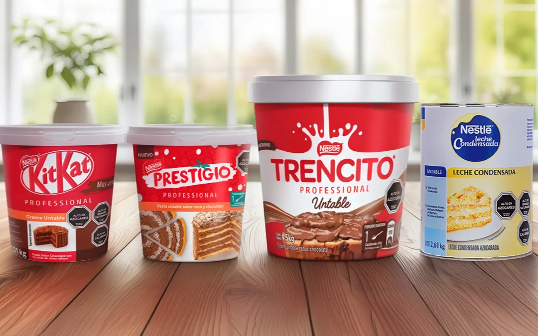 Untables Nestlé Professional para cafeterías y pastelerías