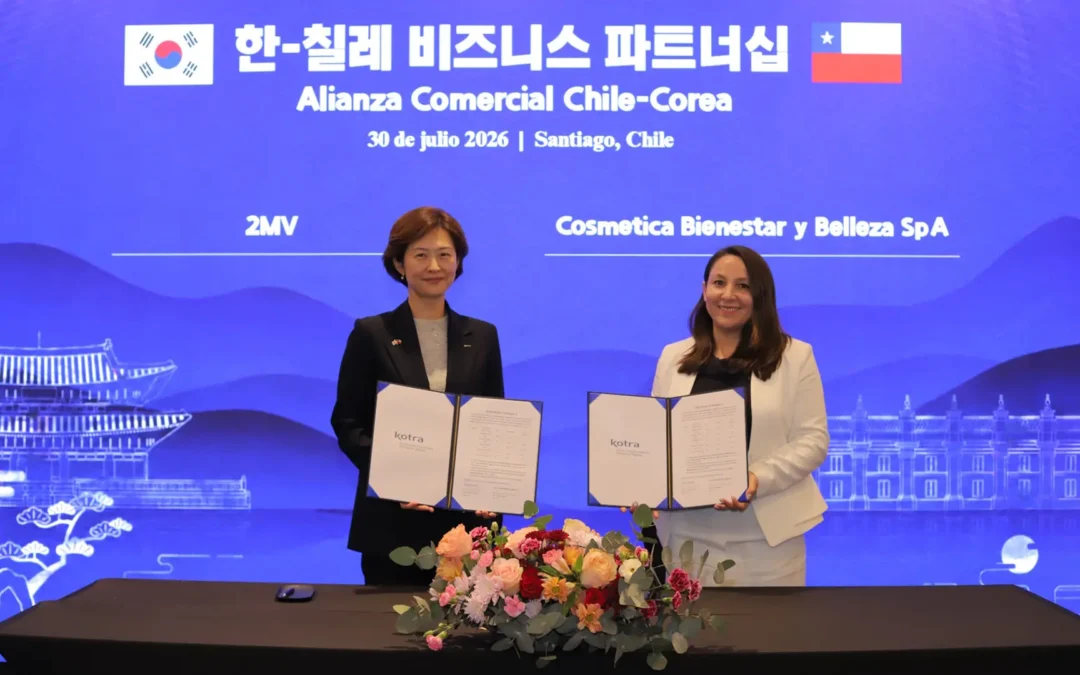 Pyme nacional estrecha lazos con Corea del Sur para expandir el K-Beauty en Chile