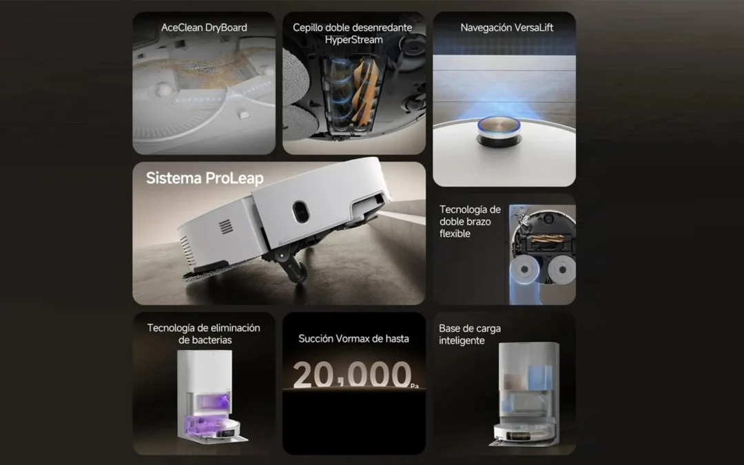 Cinco tecnologías detrás de la nueva generación de aspiradoras robot