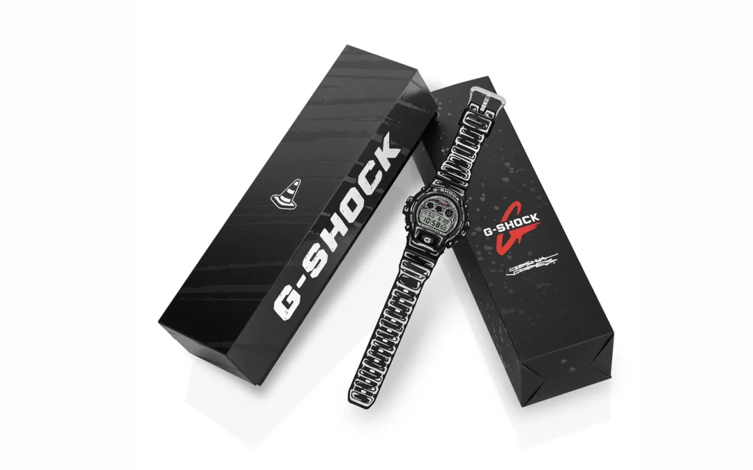 El reloj que parece un boceto: G-SHOCK presenta su colaboración con Joshua Vides