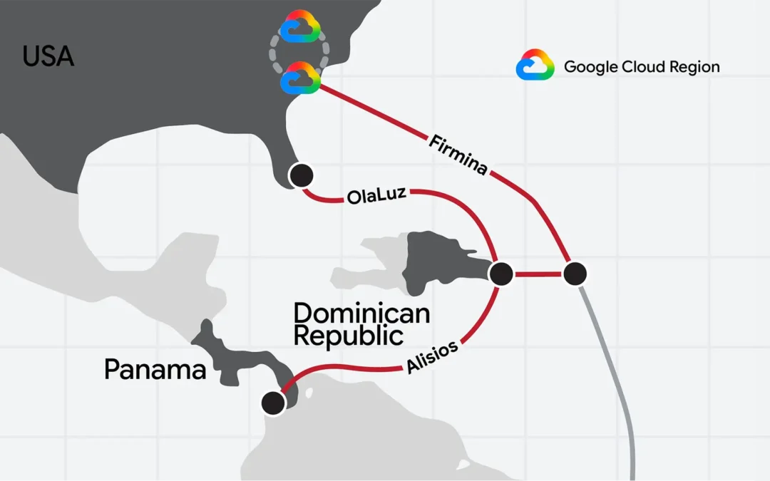 Expandiendo la conectividad en las Américas: Presentamos los cables submarinos Alisios, Canoa y OlaLuz