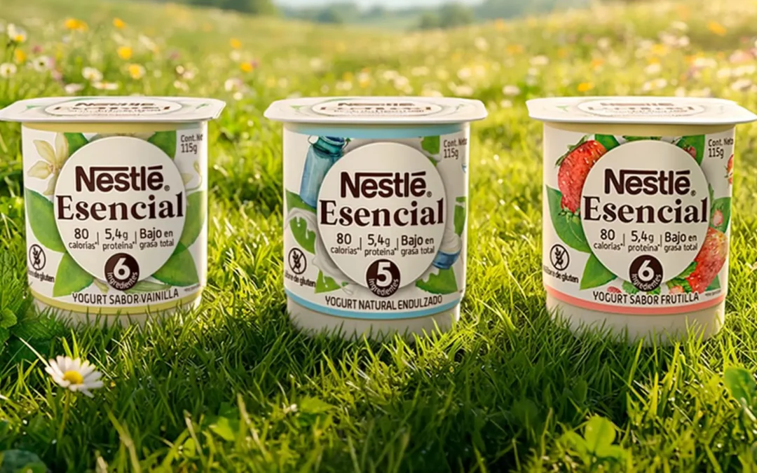 Nestlé presentó Esencial: el nuevo yogurt con menos ingredientes y todo el sabor