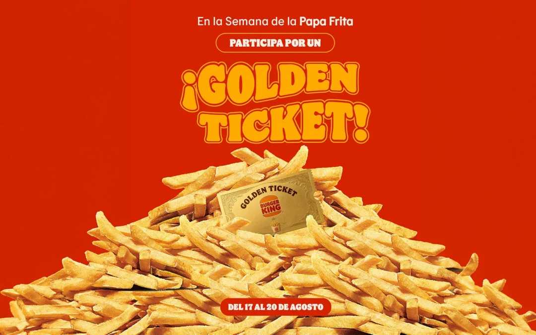 Burger King reveló los hábitos de los chilenos con las papas fritas y celebra su día sorteando un mes gratis