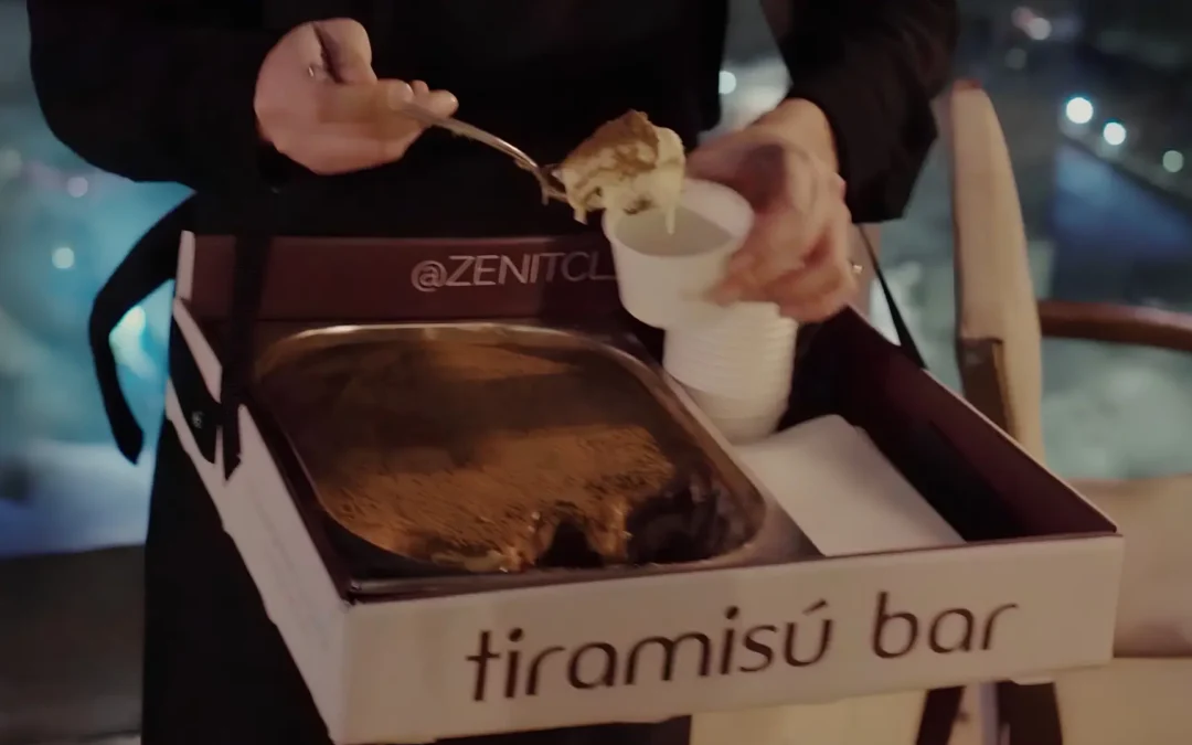 Tiramisú Bar: Italia se sirve en vivo y transforma los eventos en Santiago
