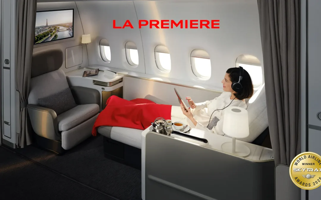 Air France es elegida la mejor Primera Clase del mundo en los Skytrax World Airline Awards 2026