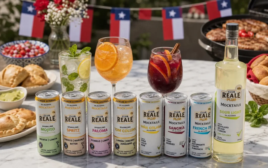Fiestas Patrias sin alcohol: ideas para celebrar de forma más saludable y brindar con mocktails