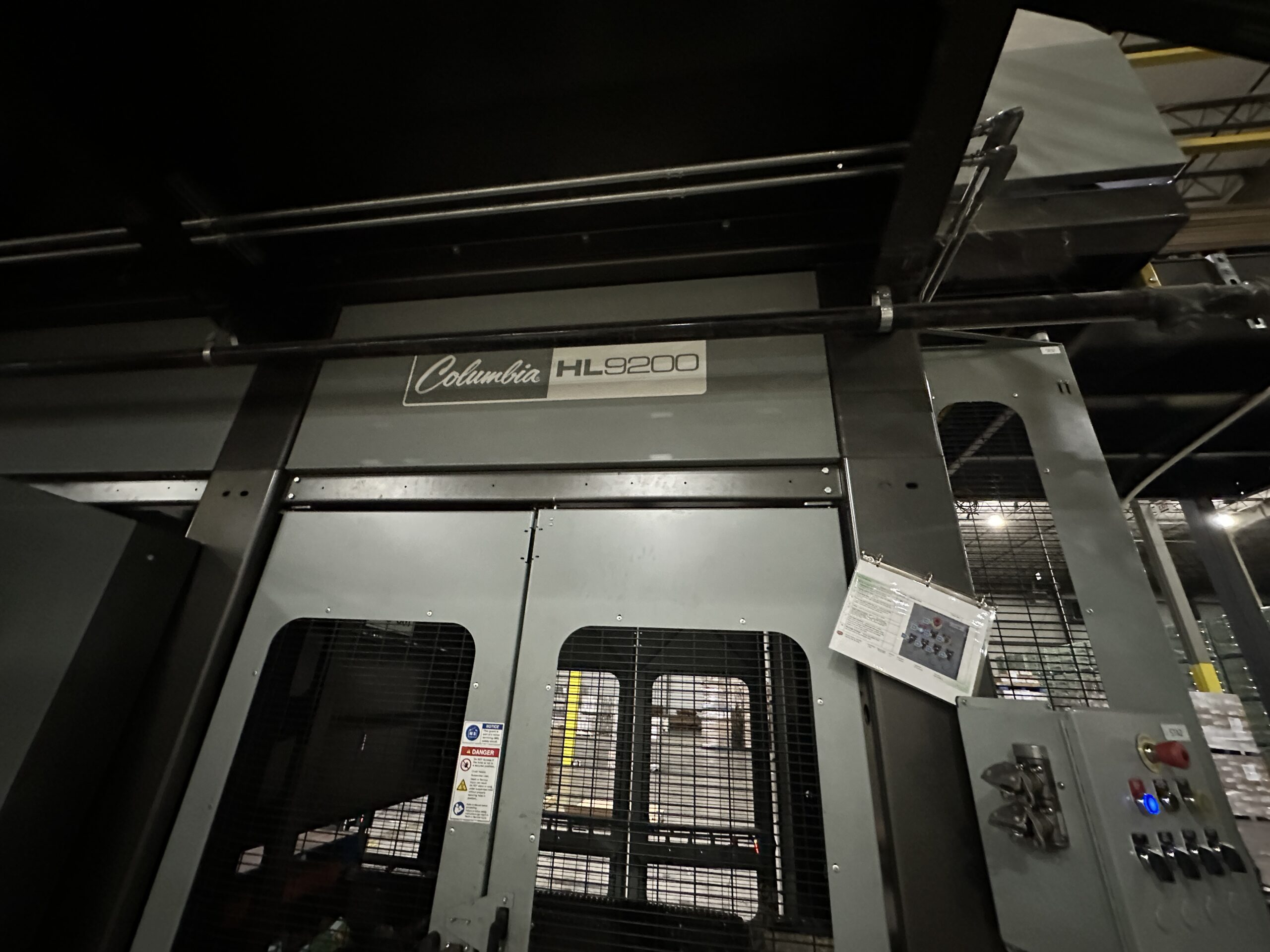 Columbia HL9200 High Level Case Palletizer - Image 17
