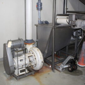 Cornell Pump with Receiving Hopper