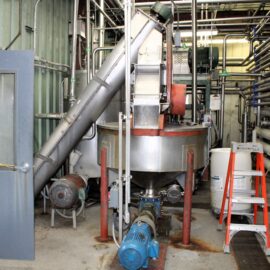 Auger Feeder Into Hammermill, and Tank