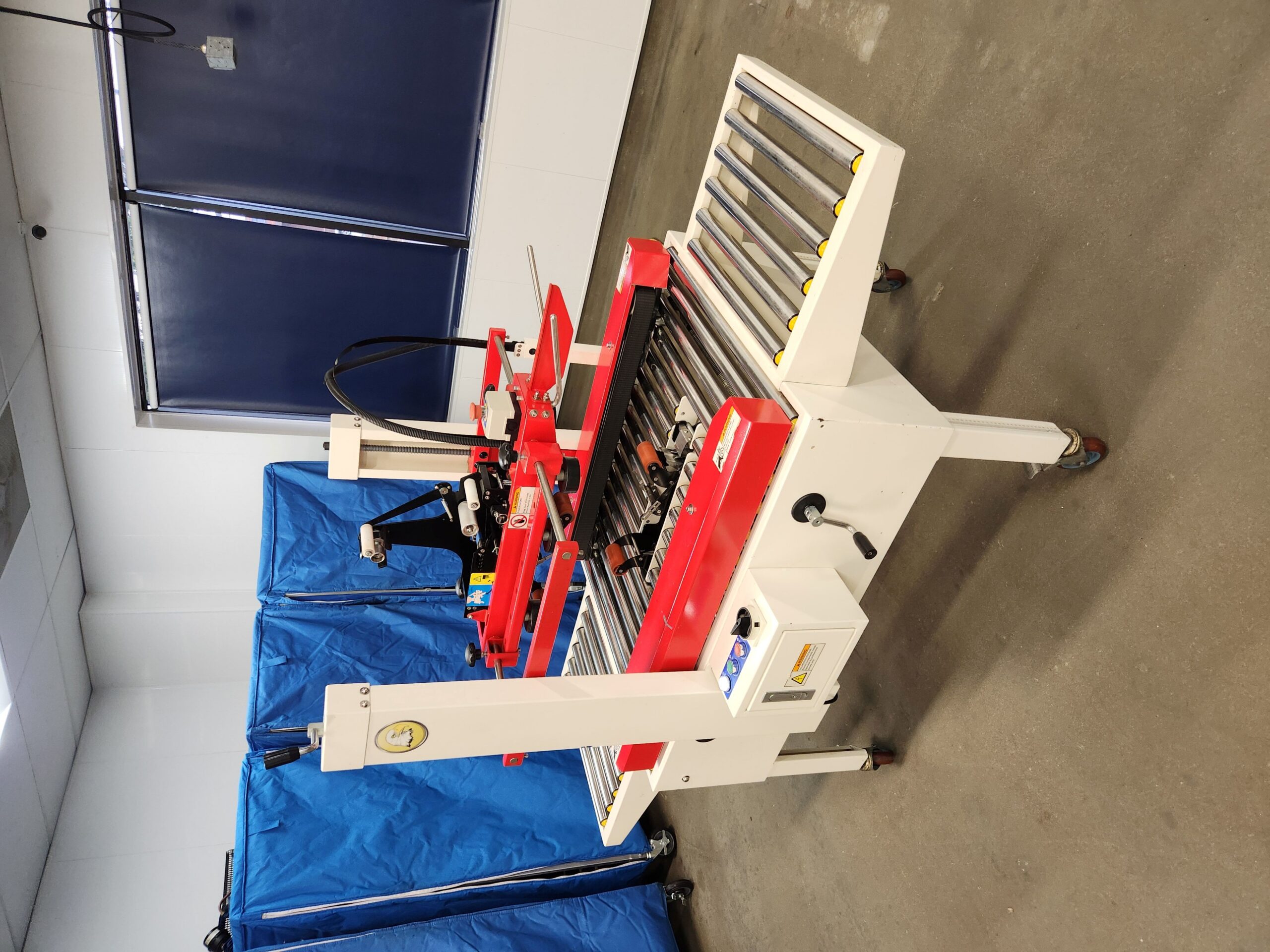 Automatic Top And Bottom Carton Taping Machine