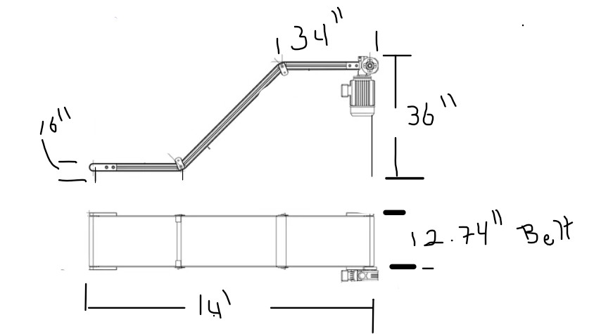 Z-Style Belt Takeaway Conveyor - Image 3