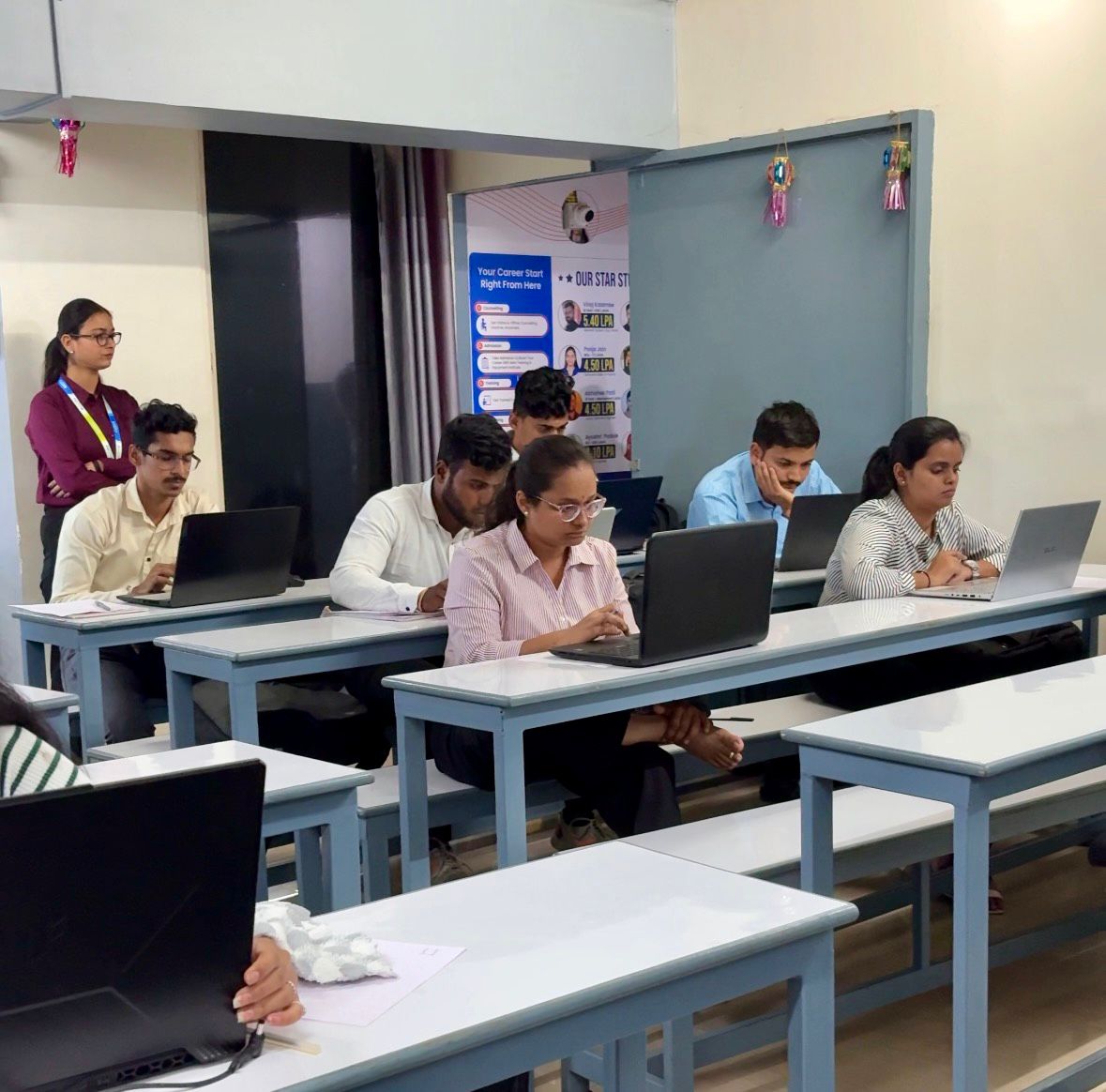 Campus hiring drive for Full Stack Developer
