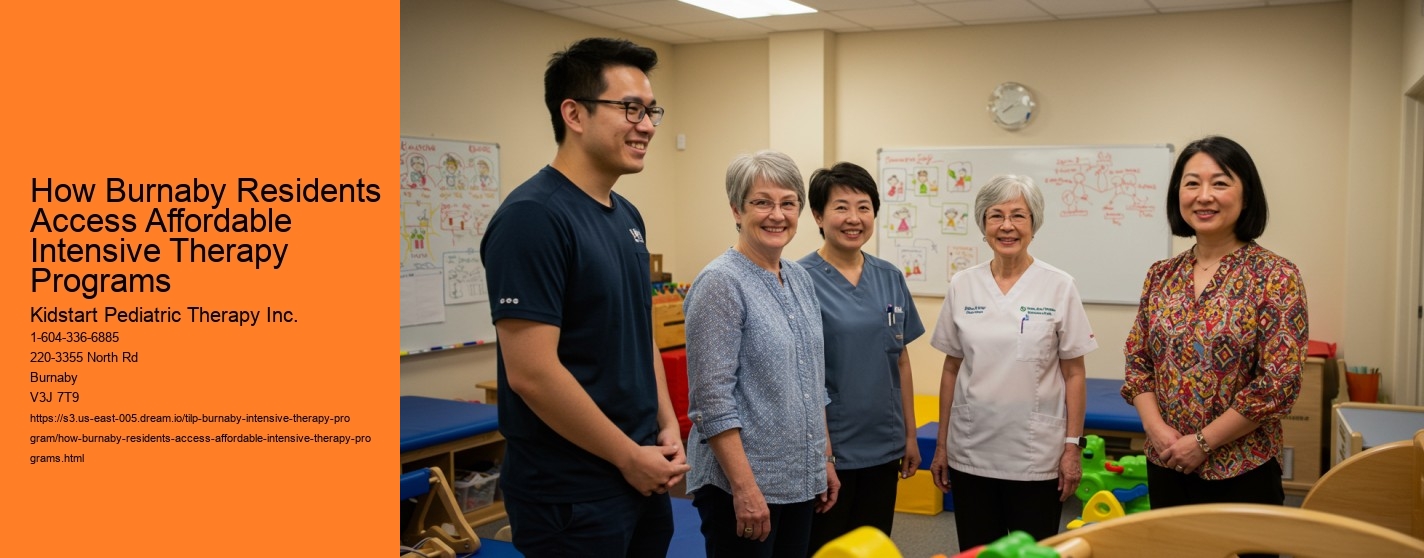 How Burnaby Residents Access Affordable Intensive Therapy Programs
