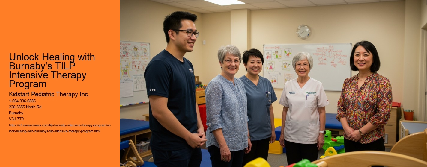 Unlock Healing with Burnaby’s TILP Intensive Therapy Program