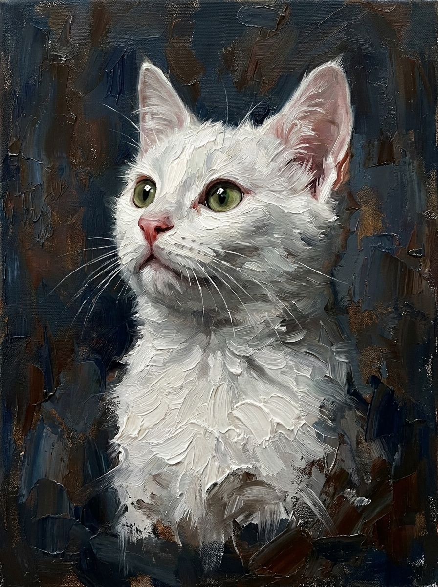Confident Bravura Portrait