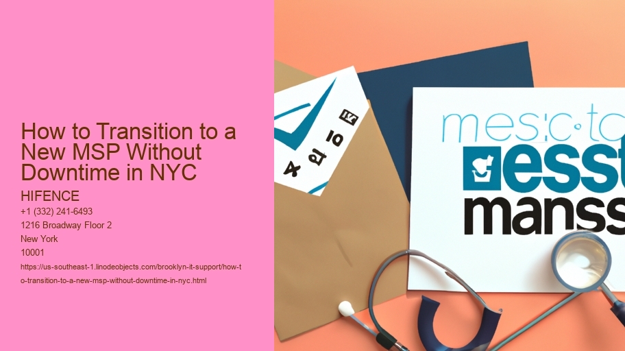 How to Transition to a New MSP Without Downtime in NYC