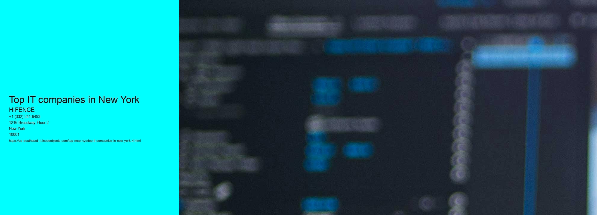Top IT companies in New York