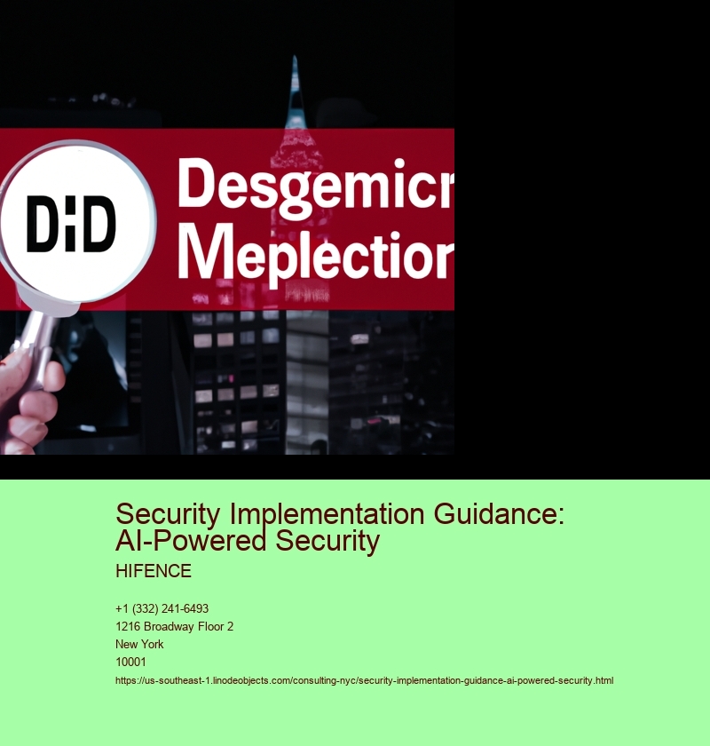 Security Implementation Guidance: AI-Powered Security