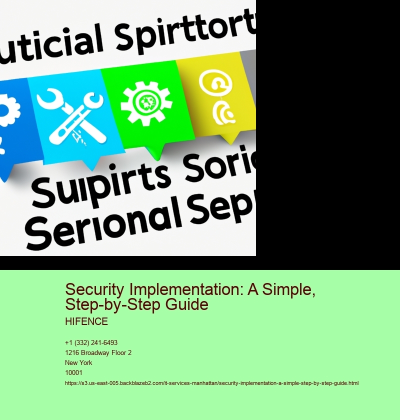 Security Implementation: A Simple, Step-by-Step Guide