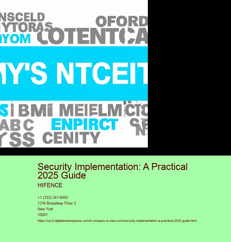 Security Implementation: A Practical 2025 Guide