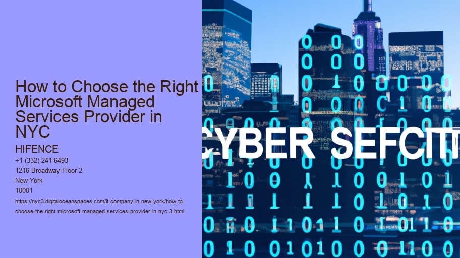 How to Choose the Right Microsoft Managed Services Provider in NYC