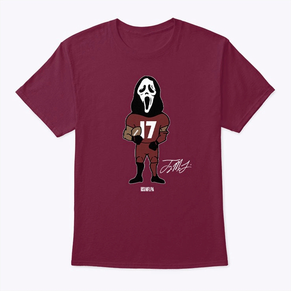 Terry Mclaurin Ghostface T Shirt Trending Shirt Sweatshirt Hoodie 