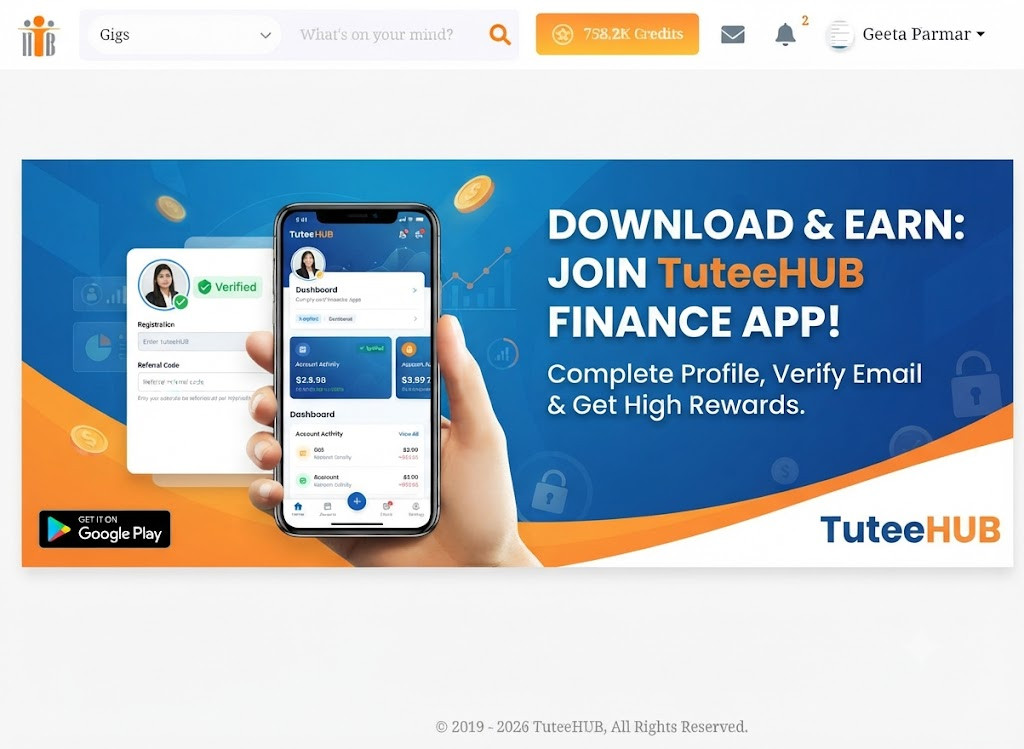 tuteehub gigs