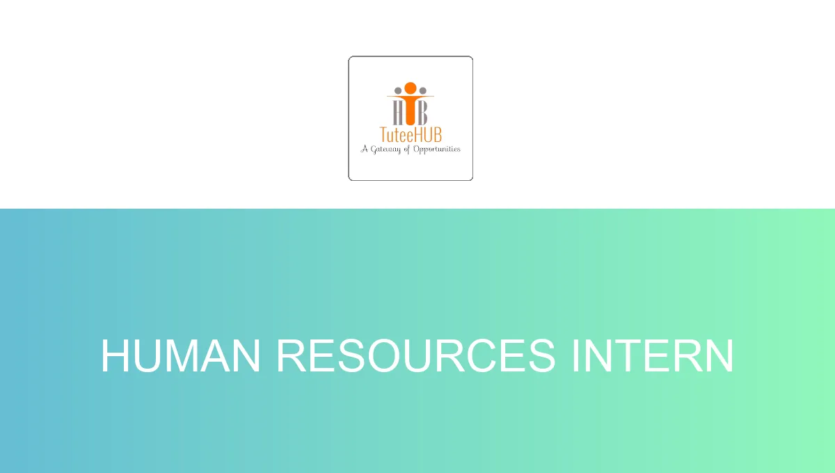 Human Resources Intern