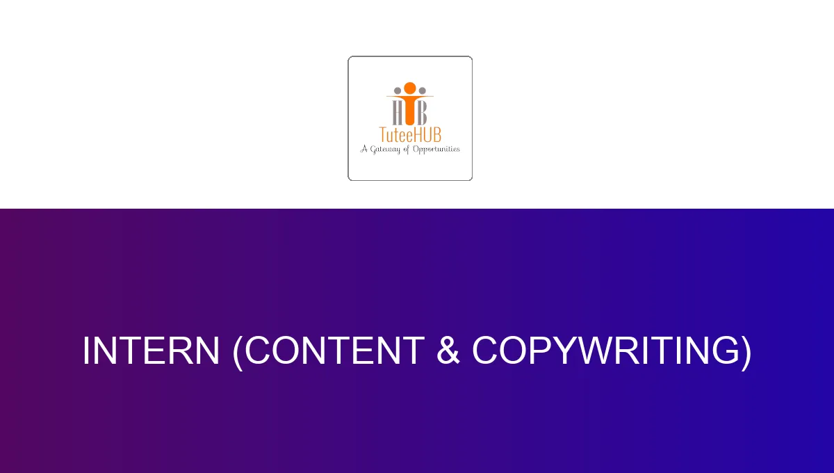 Intern (Content & CopyWriting)