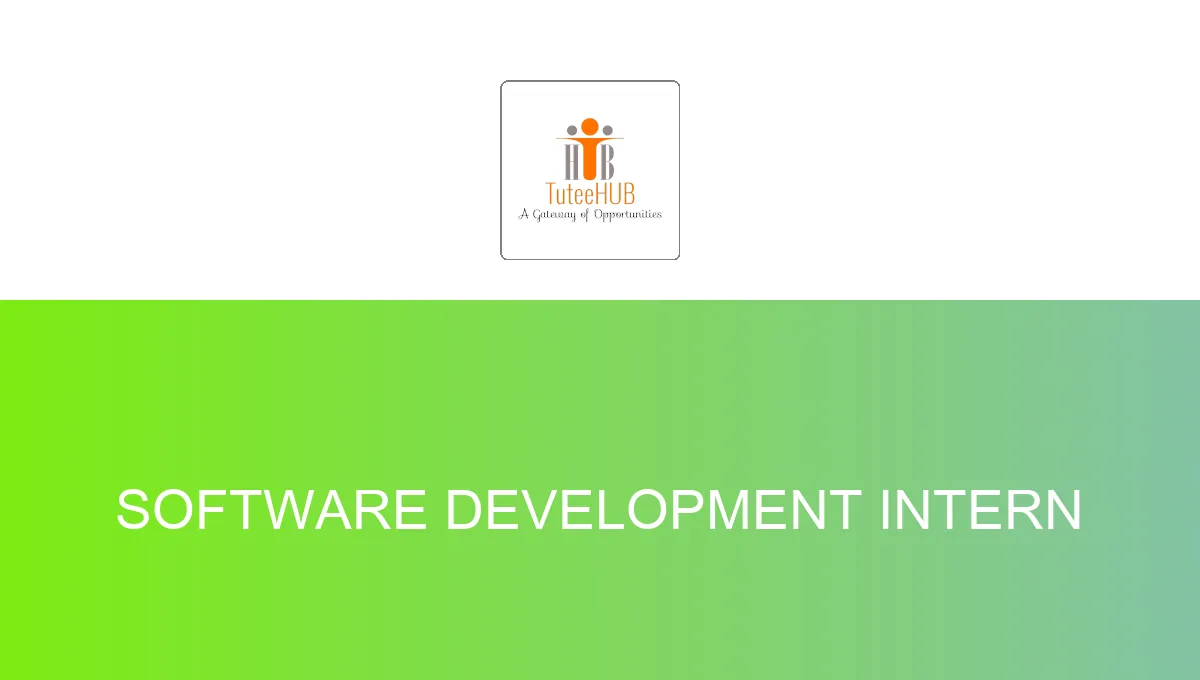 Software Development Intern