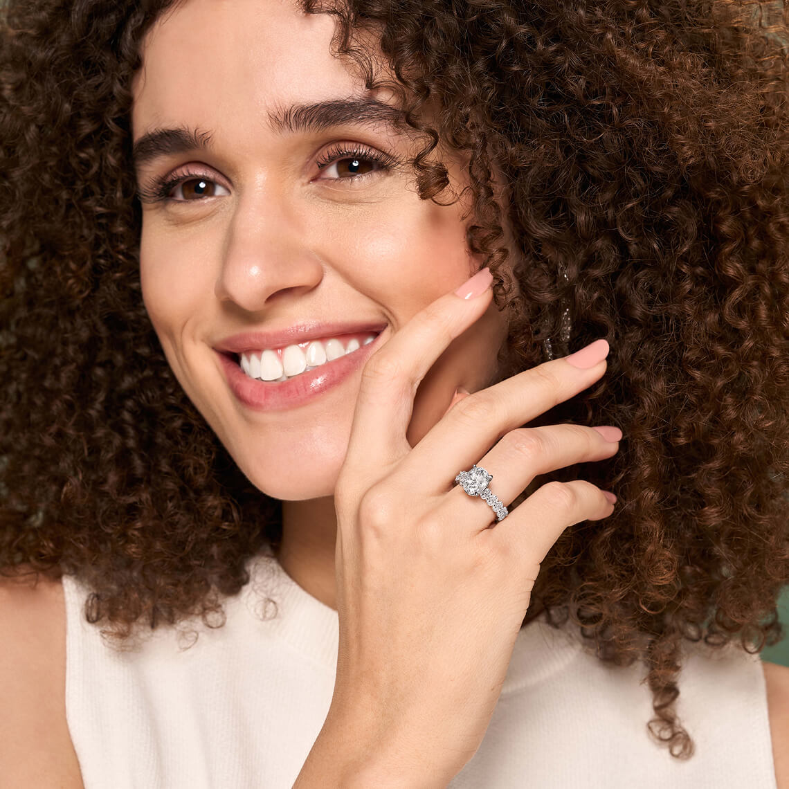 side stones engagement rings