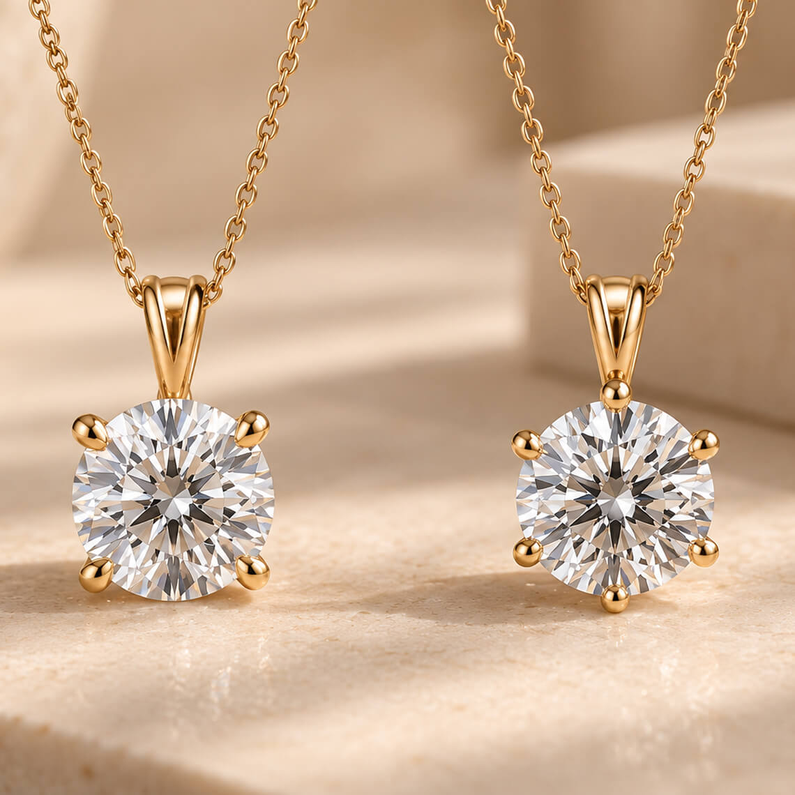 Solitaire Necklaces