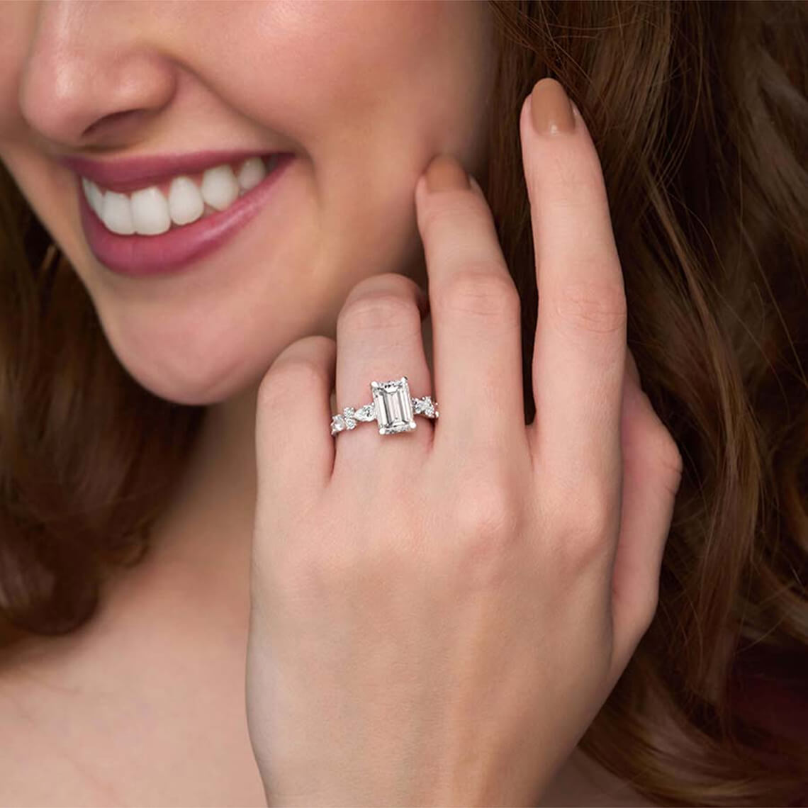 Side-stone Ring