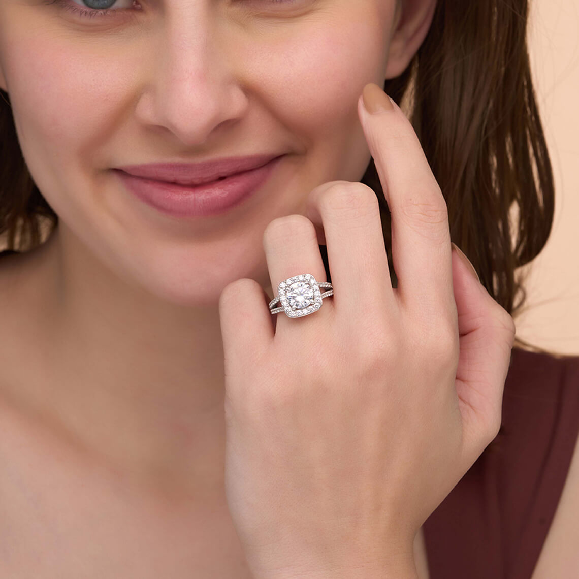 Halo Engagement Rings