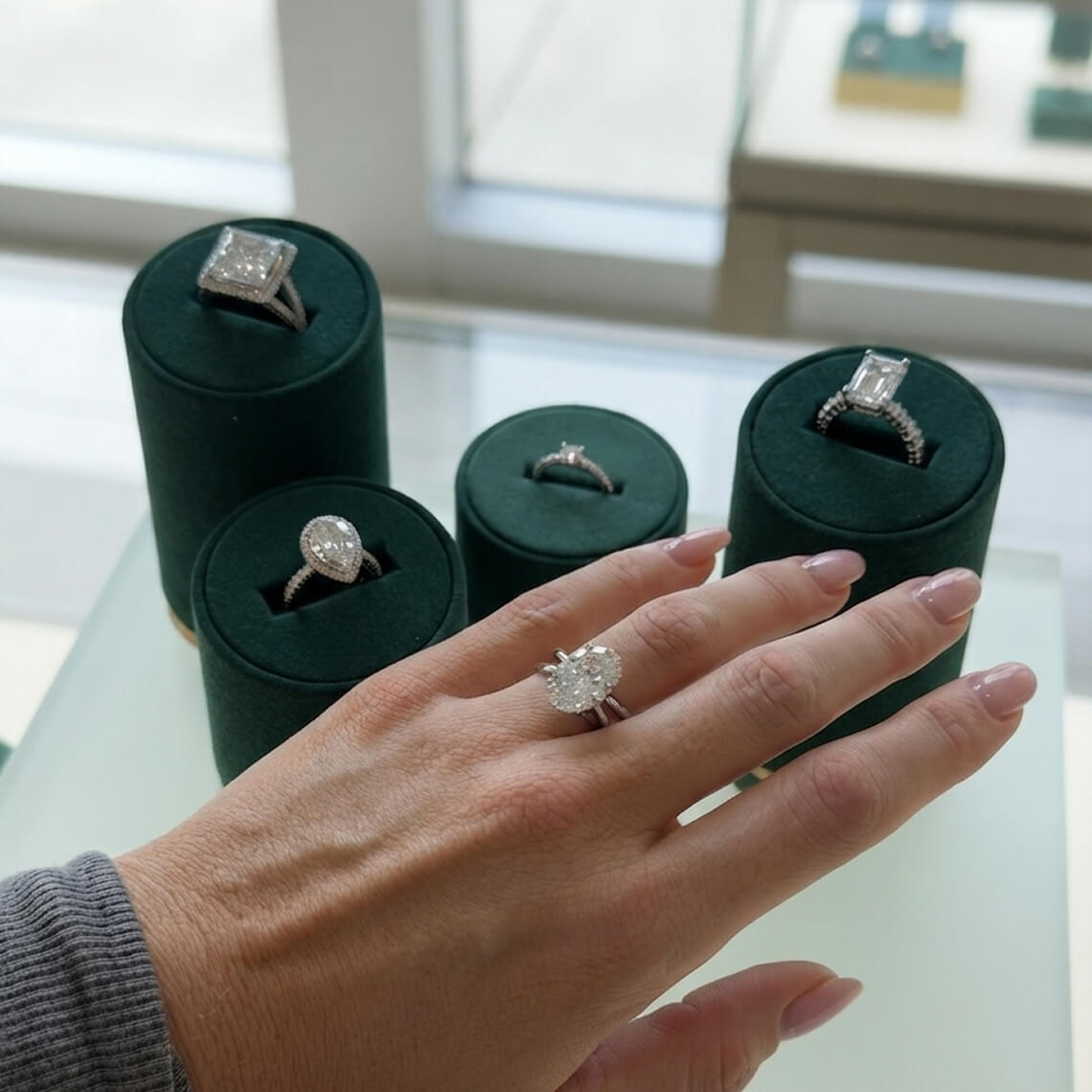 Oval Engagement Rings