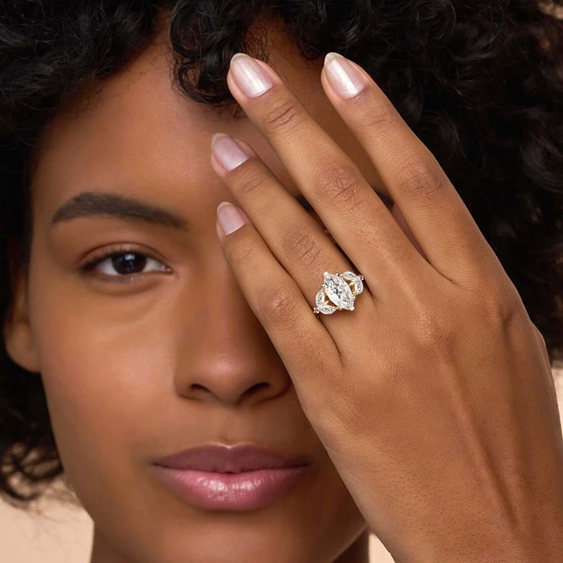 marquise cut engagement ring