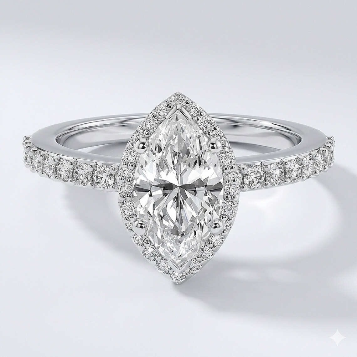 Klarissa Halo Eternity Ring